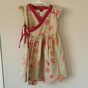 Summer wrap dress by tea